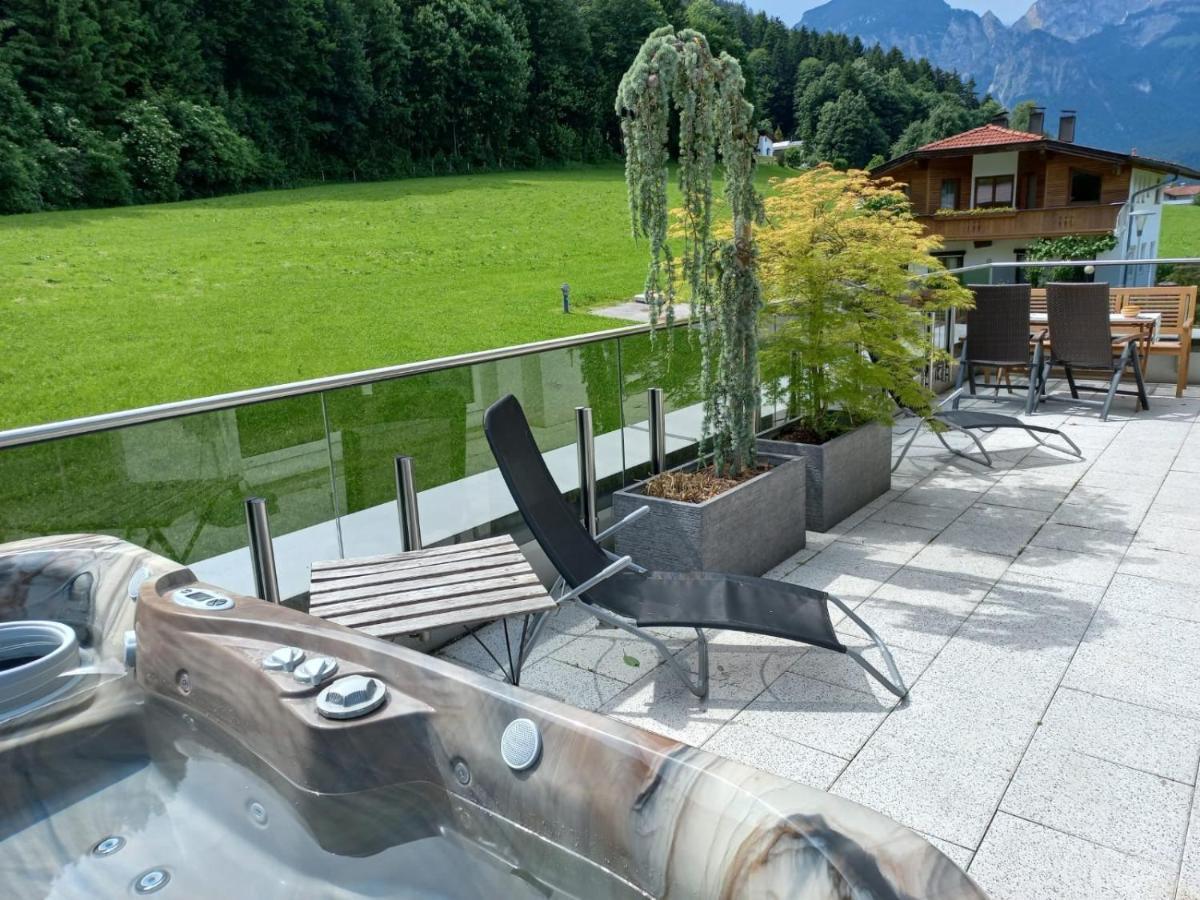 Ferienwohnung Zillertal Bacher Schlitters Bagian luar foto