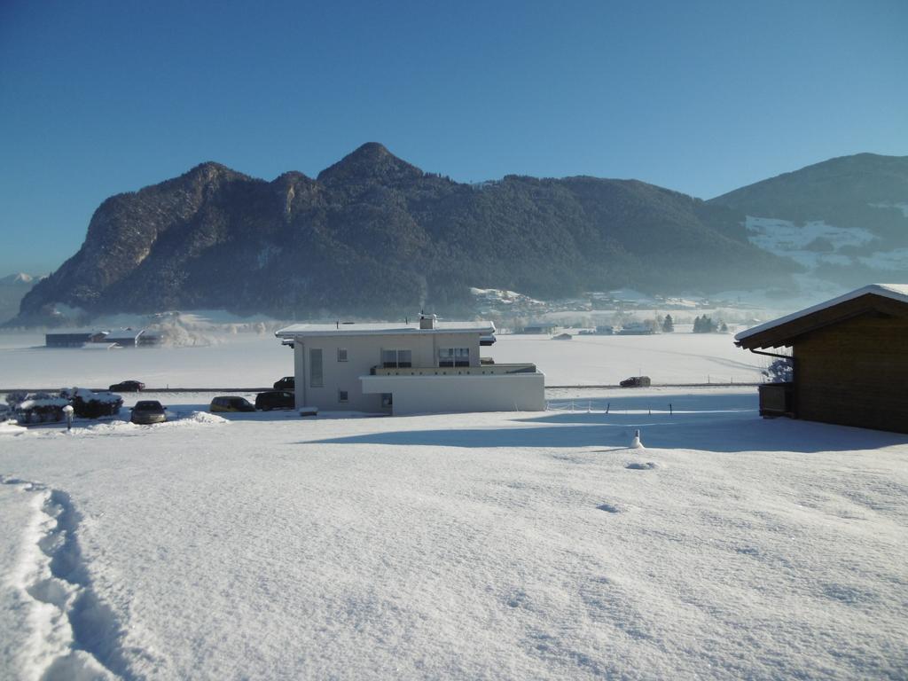 Ferienwohnung Zillertal Bacher Schlitters Bagian luar foto